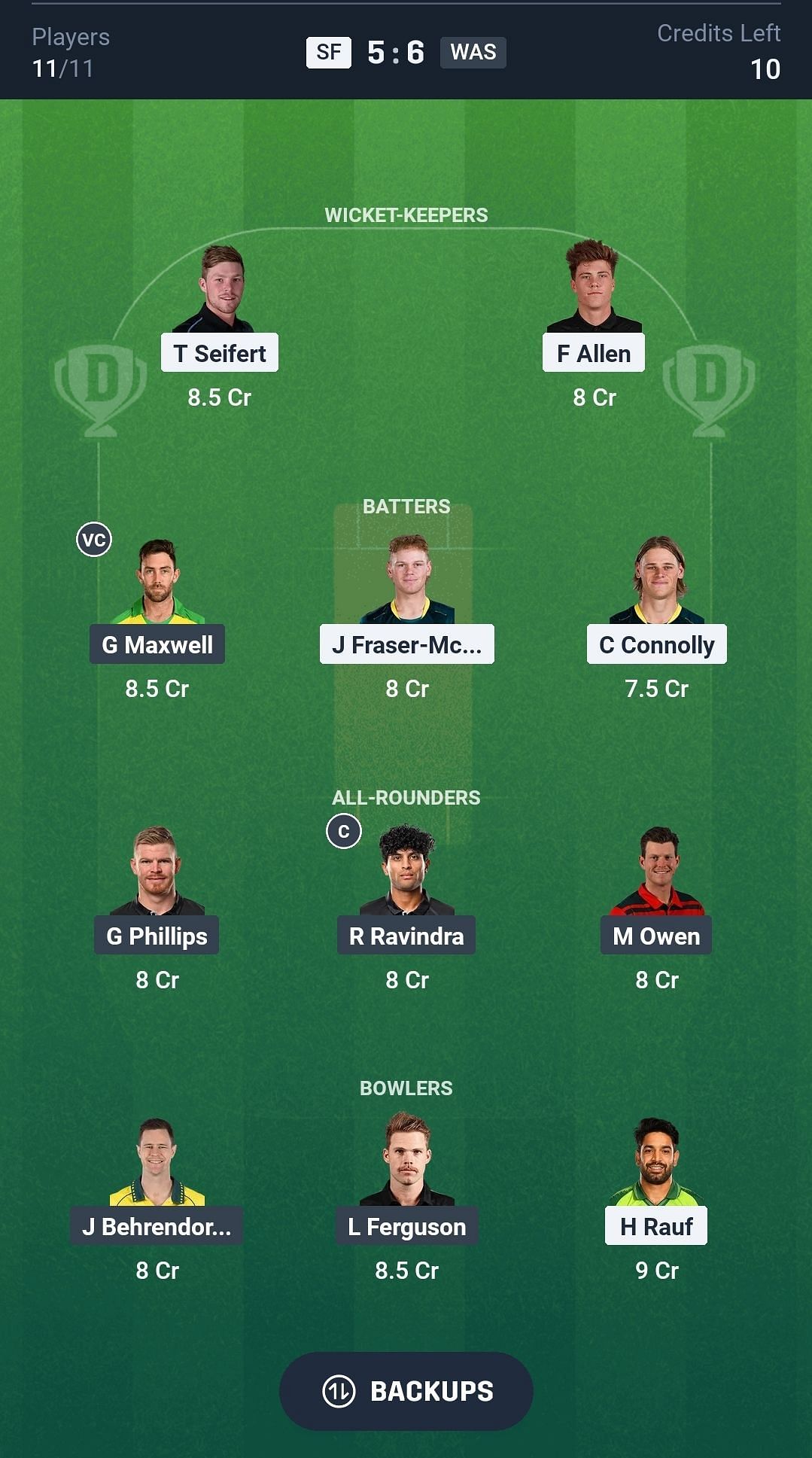 Fantasy suggestion #1